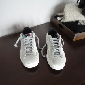 P448 Sneakers/low top/glitter/38/8
